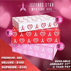 Jeffree Star Valentines Supreme Mystery Box JSC